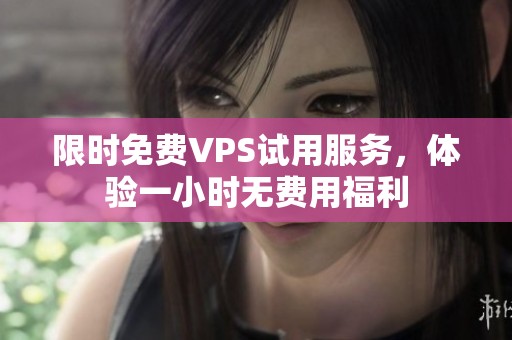 限时免费VPS试用服务，体验一小时无费用福利