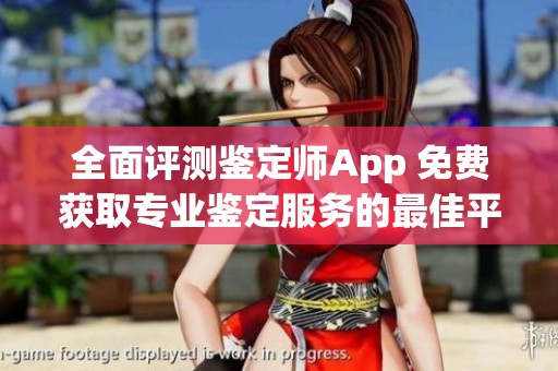 全面评测鉴定师App 免费获取专业鉴定服务的最佳平台
