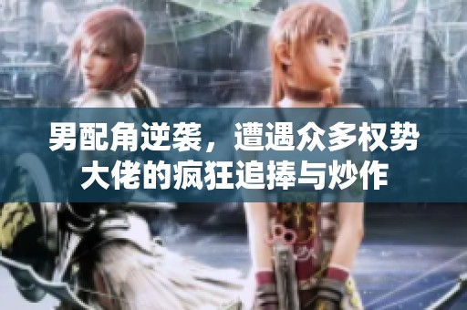 男配角逆袭，遭遇众多权势大佬的疯狂追捧与炒作