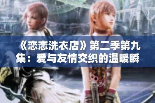 《恋恋洗衣店》第二季第九集：爱与友情交织的温暖瞬间