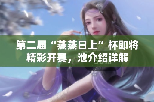 第二届“蒸蒸日上”杯即将精彩开赛，池介绍详解