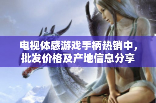 电视体感游戏手柄热销中，批发价格及产地信息分享