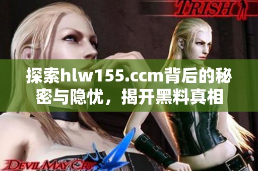探索hlw155.ccm背后的秘密与隐忧，揭开黑料真相