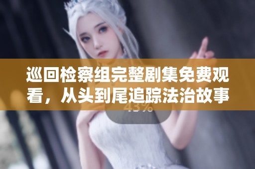 巡回检察组完整剧集免费观看，从头到尾追踪法治故事