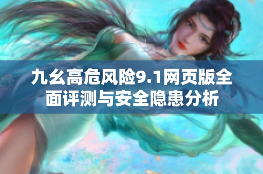 九幺高危风险9.1网页版全面评测与安全隐患分析