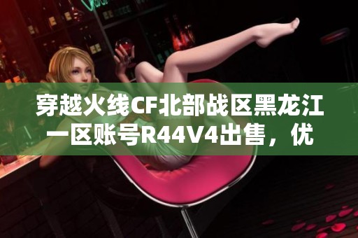 穿越火线CF北部战区黑龙江一区账号R44V4出售，优质账号等你来抢购！