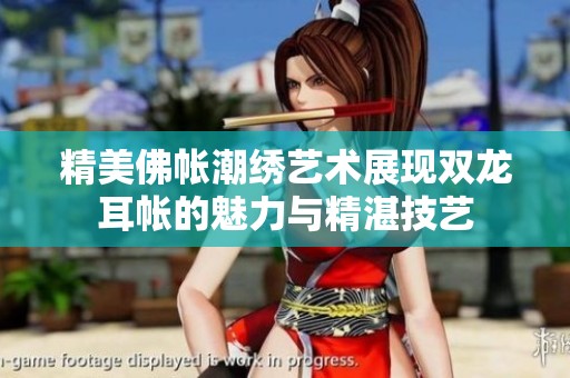 精美佛帐潮绣艺术展现双龙耳帐的魅力与精湛技艺
