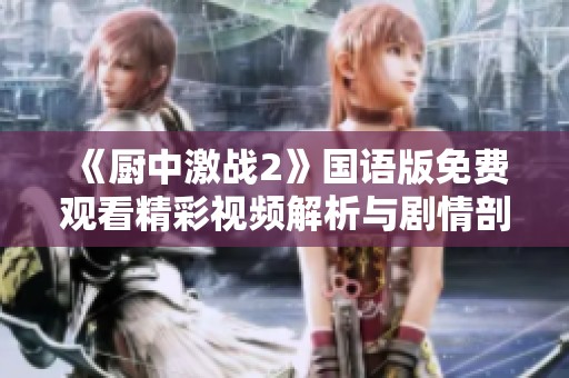 《厨中激战2》国语版免费观看精彩视频解析与剧情剖析