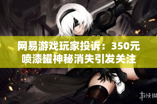 网易游戏玩家投诉：350元喷漆罐神秘消失引发关注