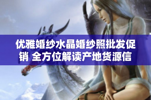 优雅婚纱水晶婚纱照批发促销 全方位解读产地货源信息