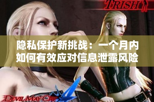 隐私保护新挑战：一个月内如何有效应对信息泄露风险