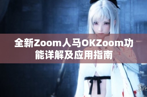 全新Zoom人马OKZoom功能详解及应用指南