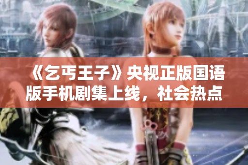 《乞丐王子》央视正版国语版手机剧集上线，社会热点聚焦