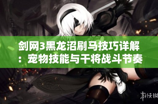 剑网3黑龙沼刷马技巧详解：宠物技能与干将战斗节奏解析