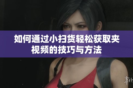 如何通过小扫货轻松获取夹视频的技巧与方法