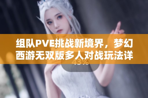 组队PVE挑战新境界，梦幻西游无双版多人对战玩法详解