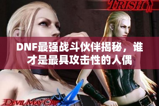 DNF最强战斗伙伴揭秘，谁才是最具攻击性的人偶