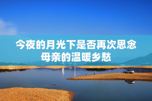今夜的月光下是否再次思念母亲的温暖乡愁