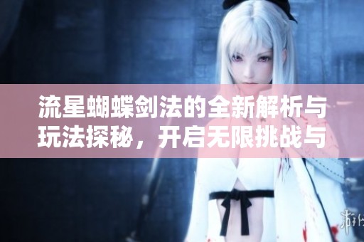 流星蝴蝶剑法的全新解析与玩法探秘，开启无限挑战与可能性