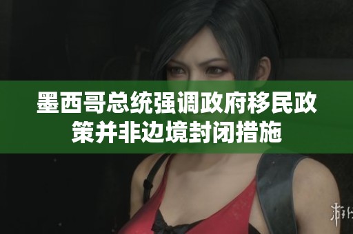 墨西哥总统强调政府移民政策并非边境封闭措施
