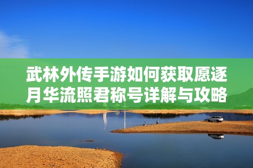 武林外传手游如何获取愿逐月华流照君称号详解与攻略