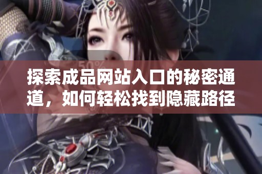 探索成品网站入口的秘密通道，如何轻松找到隐藏路径