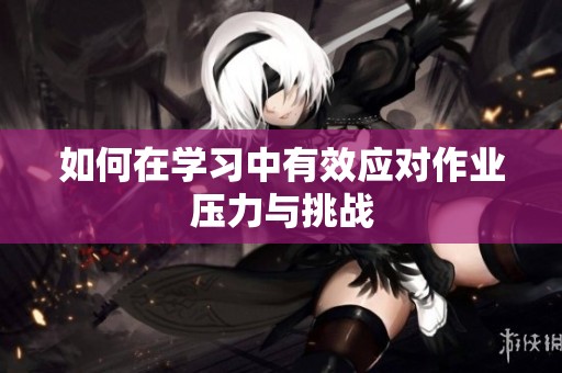 如何在学习中有效应对作业压力与挑战