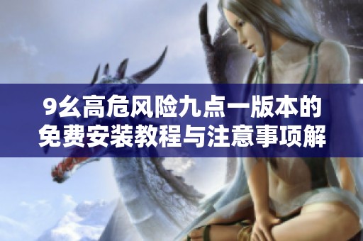9幺高危风险九点一版本的免费安装教程与注意事项解析