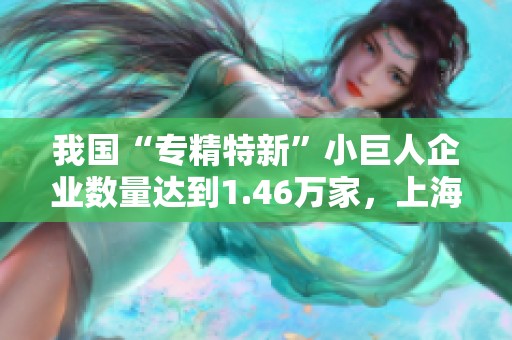 我国“专精特新”小巨人企业数量达到1.46万家，上海市贡献显著