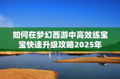 如何在梦幻西游中高效练宝宝快速升级攻略2025年
