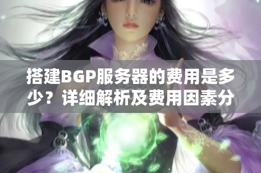 搭建BGP服务器的费用是多少？详细解析及费用因素分析