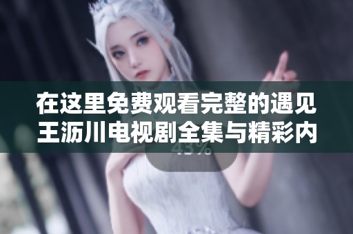 在这里免费观看完整的遇见王沥川电视剧全集与精彩内容分析