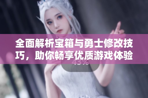 全面解析宝箱与勇士修改技巧，助你畅享优质游戏体验