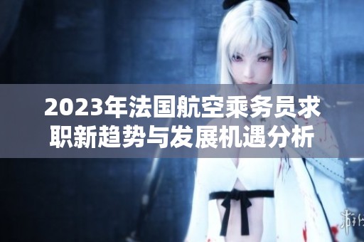 2023年法国航空乘务员求职新趋势与发展机遇分析