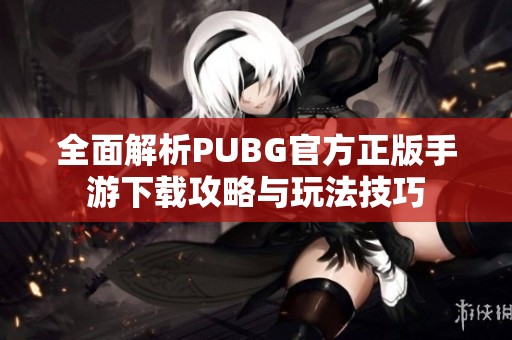 全面解析PUBG官方正版手游下载攻略与玩法技巧