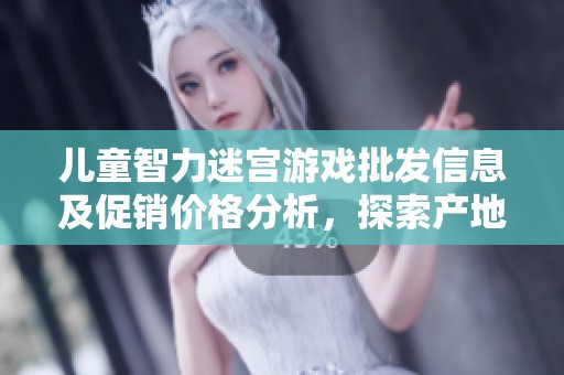 儿童智力迷宫游戏批发信息及促销价格分析，探索产地选择和市场趋势
