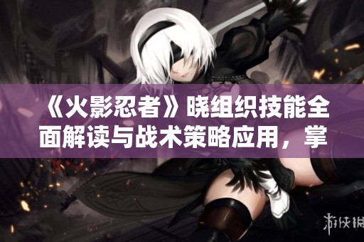 《火影忍者》晓组织技能全面解读与战术策略应用，掌握玩法秘籍提升战斗实力