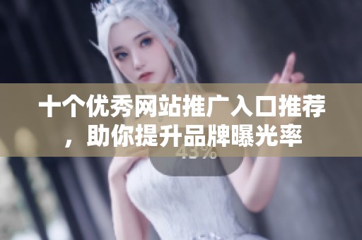 十个优秀网站推广入口推荐，助你提升品牌曝光率