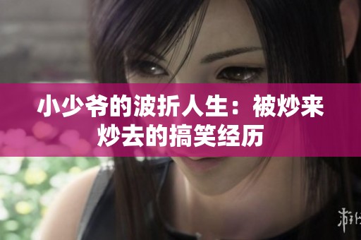 小少爷的波折人生：被炒来炒去的搞笑经历