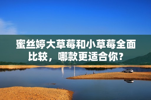 蜜丝婷大草莓和小草莓全面比较，哪款更适合你？