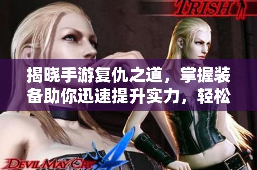 揭晓手游复仇之道，掌握装备助你迅速提升实力，轻松达成复仇目标！