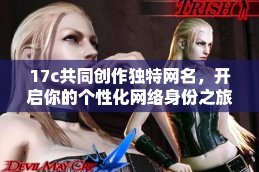 17c共同创作独特网名，开启你的个性化网络身份之旅
