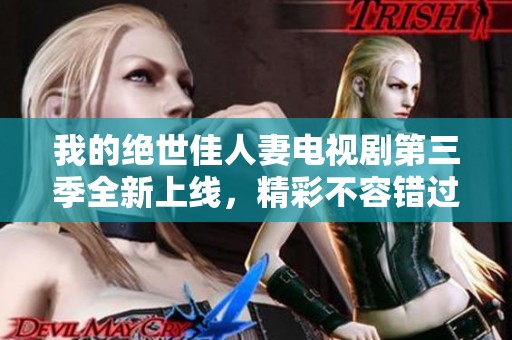 我的绝世佳人妻电视剧第三季全新上线，精彩不容错过