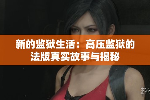 新的监狱生活：高压监狱的法版真实故事与揭秘