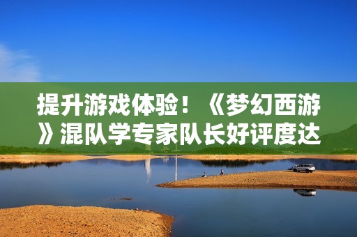 提升游戏体验！《梦幻西游》混队学专家队长好评度达98%的成功秘诀揭秘