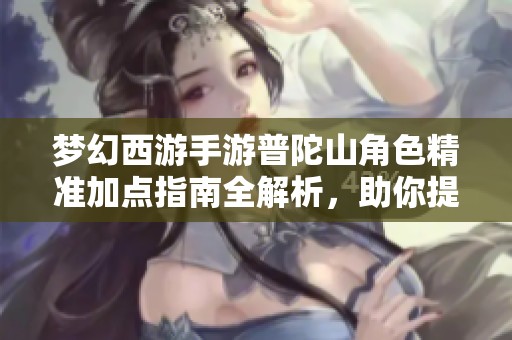 梦幻西游手游普陀山角色精准加点指南全解析，助你提升战力与游戏体验