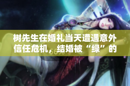 树先生在婚礼当天遭遇意外信任危机，结婚被“绿”的背后故事揭晓