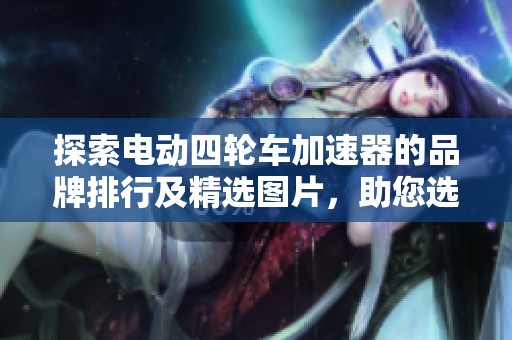 探索电动四轮车加速器的品牌排行及精选图片，助您选择适合的电动四轮车加速器