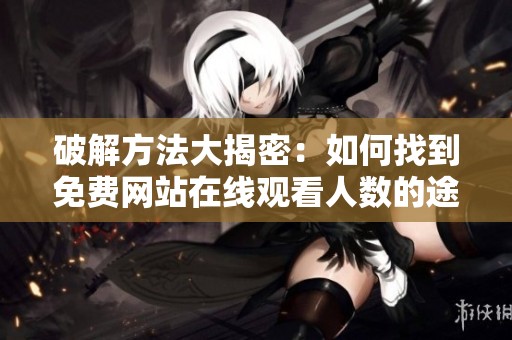 破解方法大揭密：如何找到免费网站在线观看人数的途径