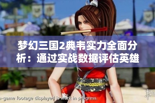 梦幻三国2典韦实力全面分析：通过实战数据评估英雄性能与战斗表现